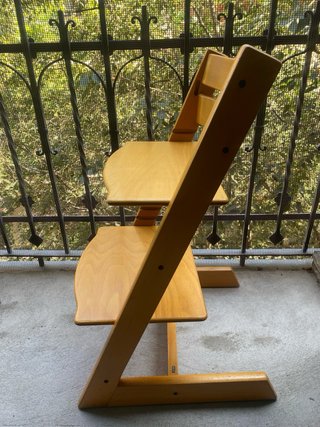 Silla evolutiva Stokke madera