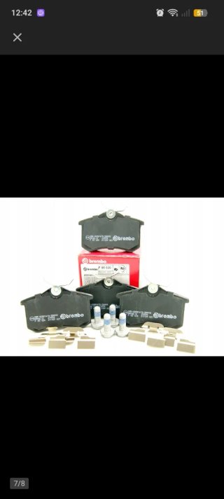 Pastillas Freno Brembo P85020 Traseras Nuevas
