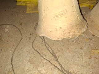 Pies de maceta de terracota (2 unidades)
