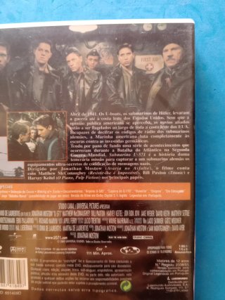 DVD Submarino U-571 - Ação Guerra