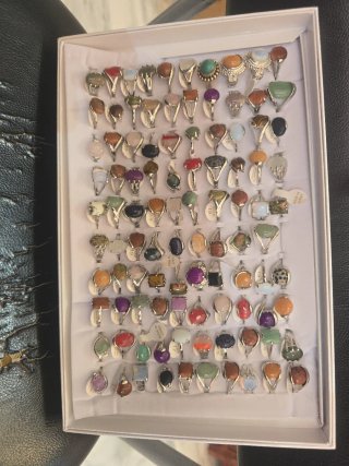 Lote 100 Anillos differente tamanños