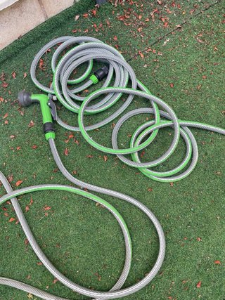 Manguera y pistola GEOLIA Aquamax 15m Leroy Merlin