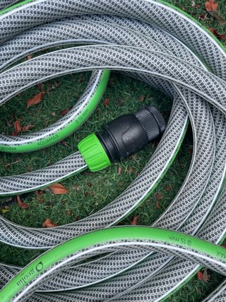 Manguera y pistola GEOLIA Aquamax 15m Leroy Merlin