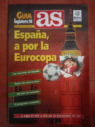Guía AS Inglaterra 96 Eurocopa España