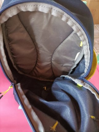 Mochila infantil Quechua azul y verde