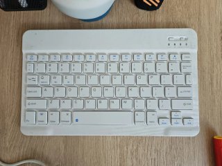 Teclado Bluetooth Blanco