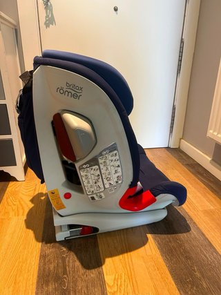 Silla coche Britax Römer azul