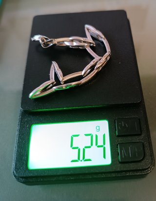 Pulsera Oro Blanco 18kl