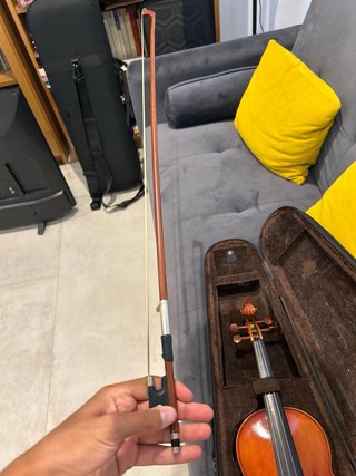 Violín Sielam con funda y arco de 3/4