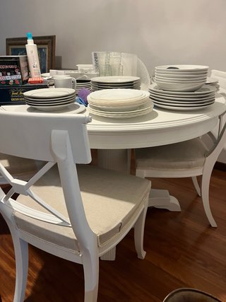 Mueble de salon Mesa comedor 4 sillas  Sofa