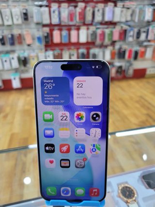 iPhone 15 Pro Max 256GB Blanco Titanio