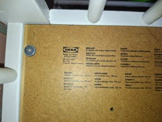 Cuna de madera Ikea