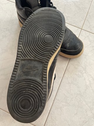 Botas Nike Court Vision Negras Beige