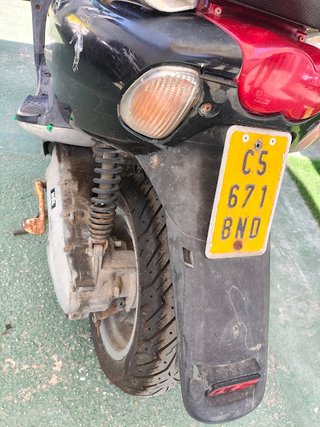 Yamaha Ovetto Scooter Negra Neos