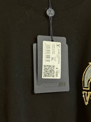 Camiseta Louis Vuitton Negra