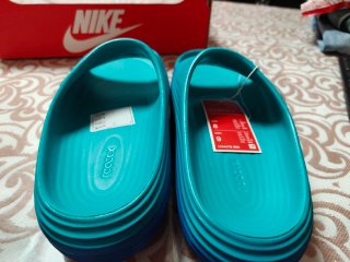 Nike ReactX Rejuven8 Slide Azul/Verde