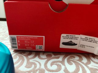 Nike ReactX Rejuven8 Slide Azul/Verde
