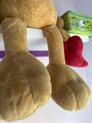 Peluche Tigre Corazón Rojo