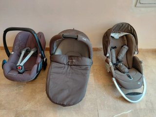Capazo, Maxicosi y Silla Paseo Bebé Confort