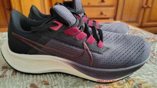 Zapatillas Nike Pegasus 38 Mujer Gris/Rosa