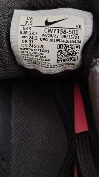 Zapatillas Nike Pegasus 38 Mujer Gris/Rosa