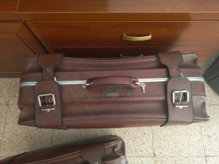 Maletas Vintage Marrones LOEDS (2 unidades)