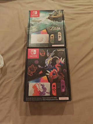 Nintendo Switch OLED Edición Pokémon Scarlet & Vio