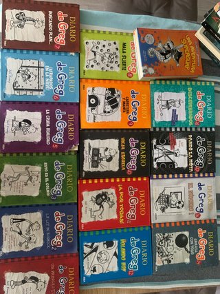 Colección Diario de Greg. 16 libros