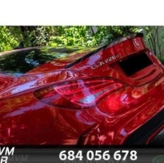 Aleron trasero Mercedes CLA W117 tipo AMG Negro Br