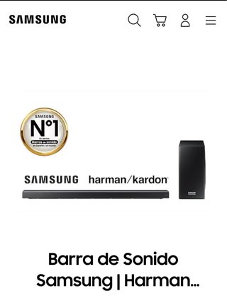 Barra de Sonido Samsung Q70R