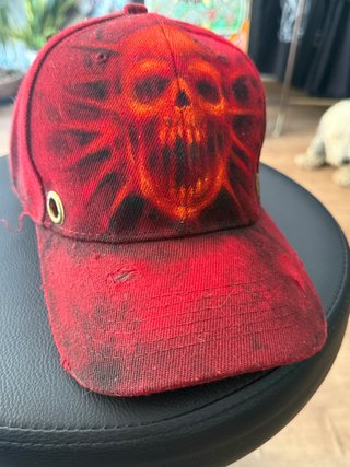 Gorra pintada a mano Javi Castaño