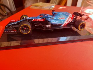 Alpine A521 Fernando Alonso 2021 - 1:24