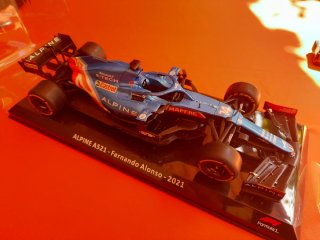 Alpine A521 Fernando Alonso 2021 - 1:24