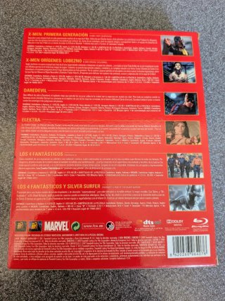 Pack 6 Películas Marvel Blu-ray