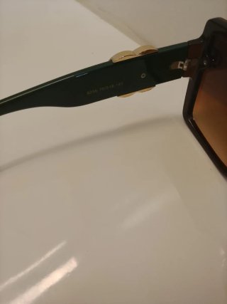 Gafas de sol Gucci Marrón y Dorado