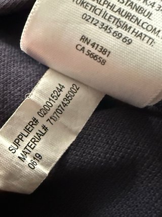 Polo Ralph Lauren Morado Talla S