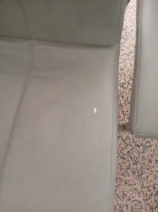 Juego de 4 sillas de comedor grises