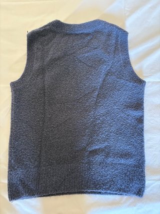 Chaleco de punto COS azul Talla XS