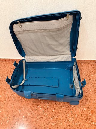 Maleta grande verde azulado Jaslen