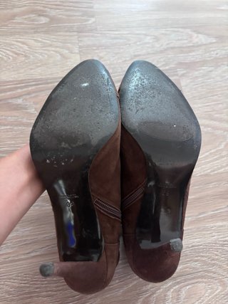 Botines ante marrón Talla 39