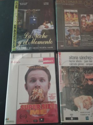 Lote 18 DVDs Películas Caja Slim