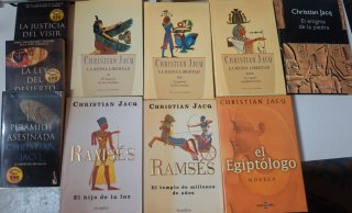 Pack Novelas Christian Jacq