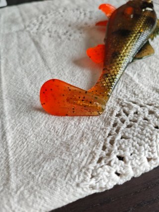 Vinilo Pesca 4D Perch Shad 20cm (3 uds)