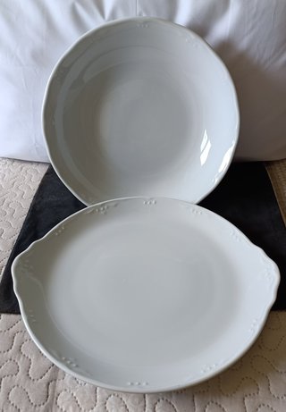Bidasoa Ensaladera y Fuente Porcelana