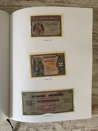 El Franquismo en Sellos y Billetes BILLETES MONEDA