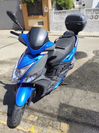 Kymco Agility 50 Scooter Azul