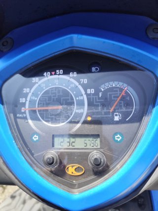 Kymco Agility 50 Scooter Azul
