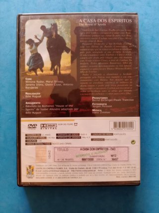 DVD A Casa dos Espíritos - The House of Spirits
