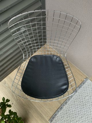 Silla Metal Cromado Diseño Royal