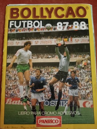 Album Fútbol Bollycao 87-88